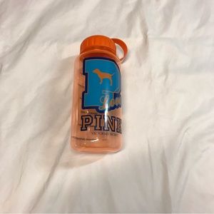 Victoria's  Secret PINK Water Bottle Orange & Blue Collectible
